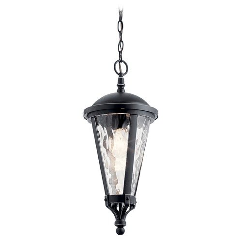 Kichler Lighting Cresleigh 21.25-Inch Outdoor Hanging Light in Black by Kichler Lighting 49236BSL