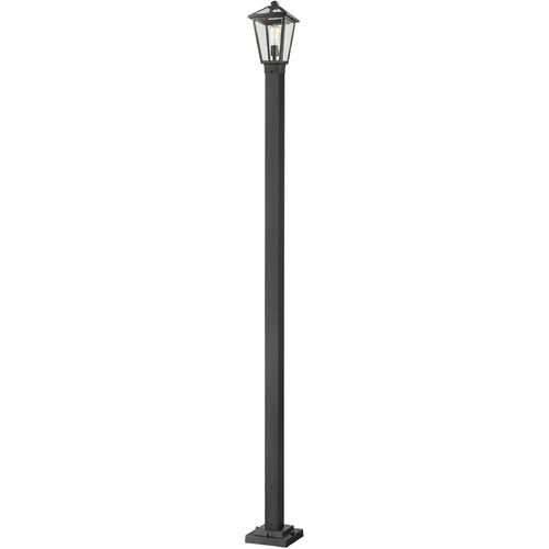 Z-Lite Talbot Black Post Light by Z-Lite 579PHMS-536P-BK