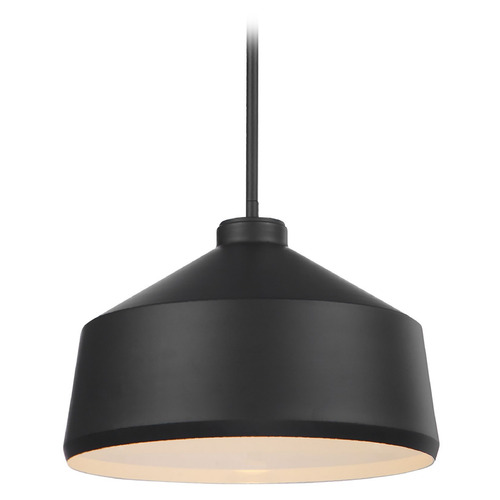 Holgate Matte Black Pendant Light by Uttermost Lighting