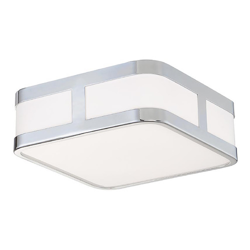 Eurofase Lighting Flynn 9-Inch LED Ceiling Mount in Chrome by Eurofase Lighting 30158-016