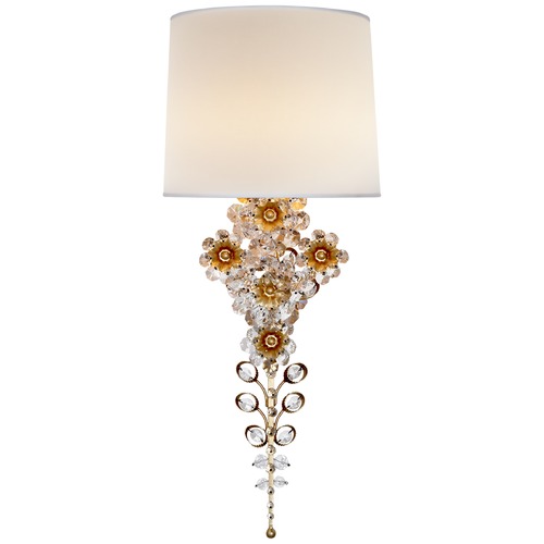 Visual Comfort Signature Collection Aerin Claret Tail Sconce in Gild by Visual Comfort Signature ARN2226GL