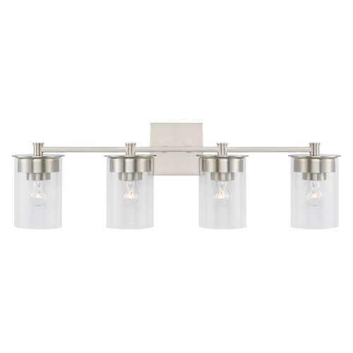 HomePlace by Capital Lighting Mason 29.5-Inch Vanity Light in Brushed Nickel by HomePlace Lighting 146841BN-532