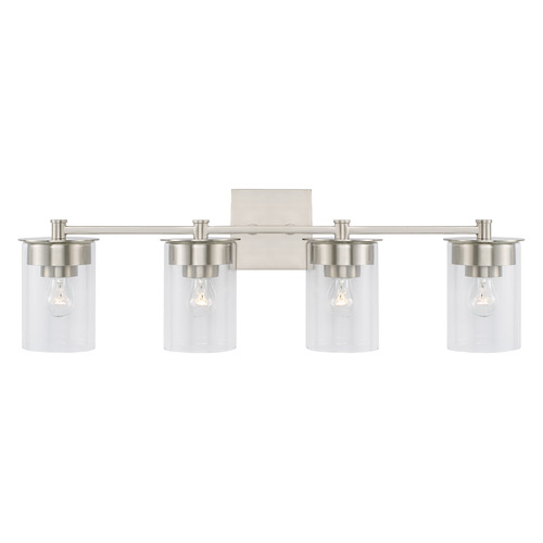 HomePlace by Capital Lighting Mason 29.5-Inch Vanity Light in Brushed Nickel by HomePlace Lighting 146841BN-532