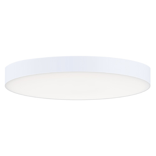 Maxim Lighting Maxim Lighting Trim - 0-10 V White LED Flushmount Light 57883WTWT