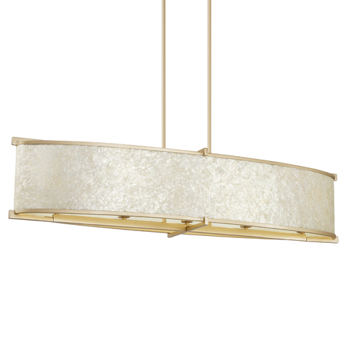 Sommers Bend 5-Light Linear Light in Fawn Gold by Metropolitan