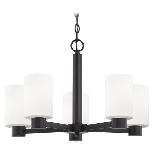 Design Classics Vashon Matte Black Chandelier