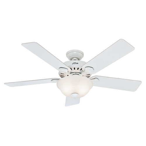 Hunter Fan Company Five Minute Fan White Ceiling Fan by Hunter Fan Company 53251