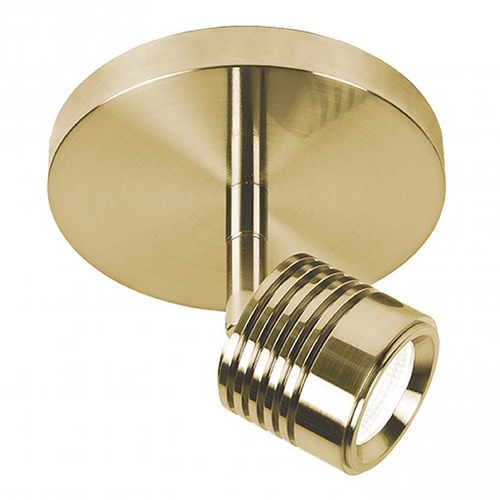 Vector Brushed Brass LED Monopoint Spot Light 3000K 438LM by WAC Lighting