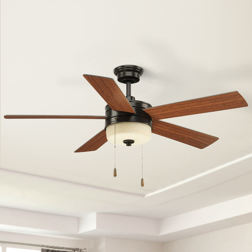 Verada Antique Bronze LED Ceiling Fan by Progress Lighting