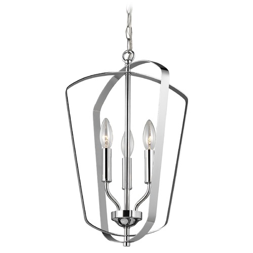 Generation Lighting Romee Chrome Pendant by Generation Lighting 5134903-05