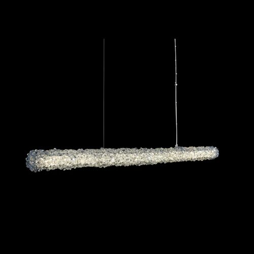 Lina 46-Inch LED Linear Light in Polished Chrome by Allegri Crystal