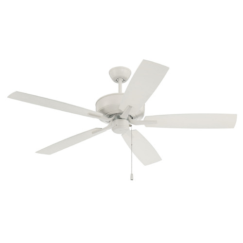 Craftmade Lighting Outdoor Pro Plus 52 White Ceiling Fan by Craftmade Lighting OP52W5