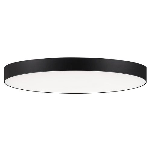 Maxim Lighting Trim - 0-10 V Black LED Flushmount Light