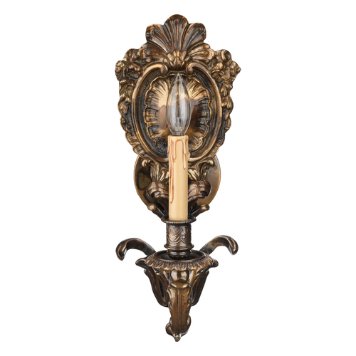 Metropolitan Collection Sconce in Oxide Brass by Metropolitan Lighting