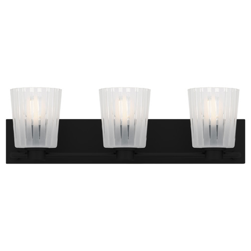 Quoizel Lighting Quoizel Lighting Gray Matte Black Bathroom Light RAY8624MBK