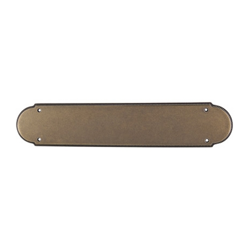 Top Knobs Hardware Push Plate in German Bronze Finish M892