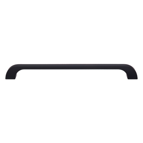 Top Knobs Hardware Modern Cabinet Pull in Flat Black Finish TK47BLK