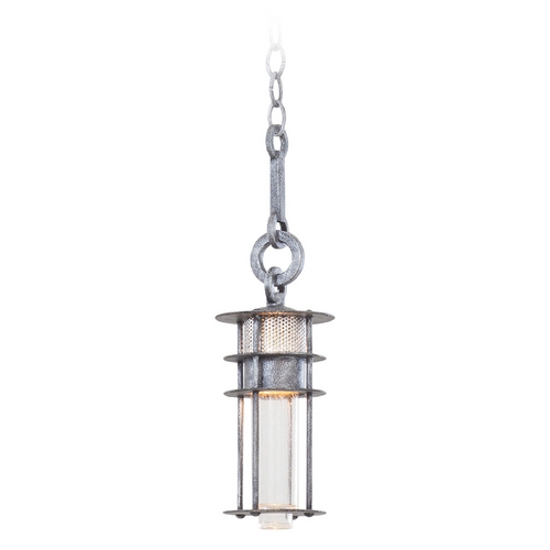 Kalco Lighting Seeded Glass Mini-Pendant Light Iron Kalco Lighting 7296RI