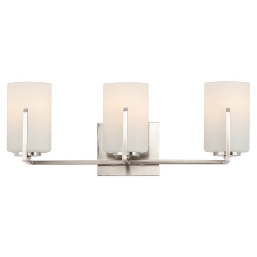 Dart Satin Nickel Bathroom Light by Maxim Lighting