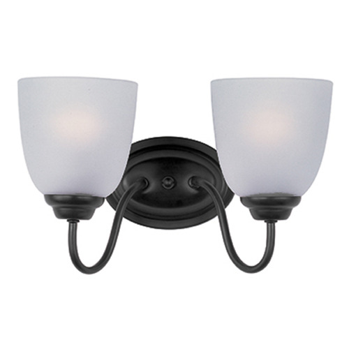 Maxim Lighting Stefan Black Bathroom Light