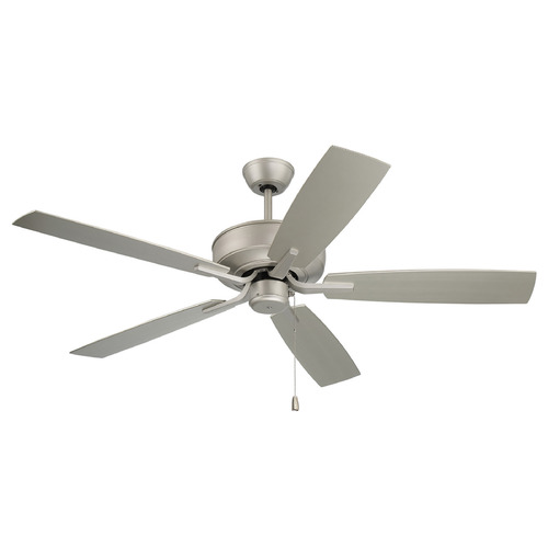 Craftmade Lighting Outdoor Pro Plus 52 Painted Nickel Ceiling Fan by Craftmade Lighting OP52PN5