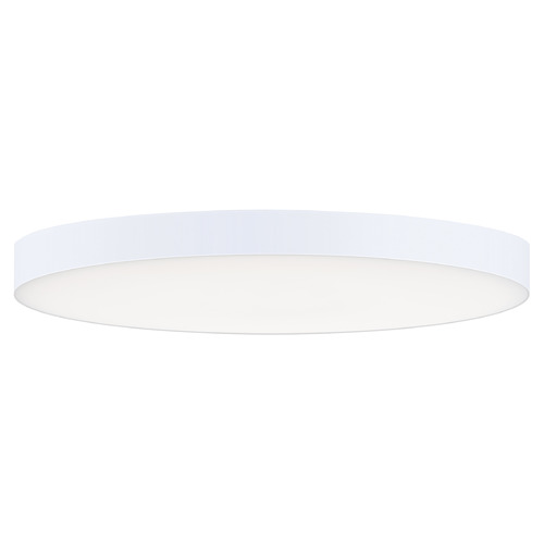 Maxim Lighting Maxim Lighting Trim - 0-10 V White LED Flushmount Light 57884WTWT