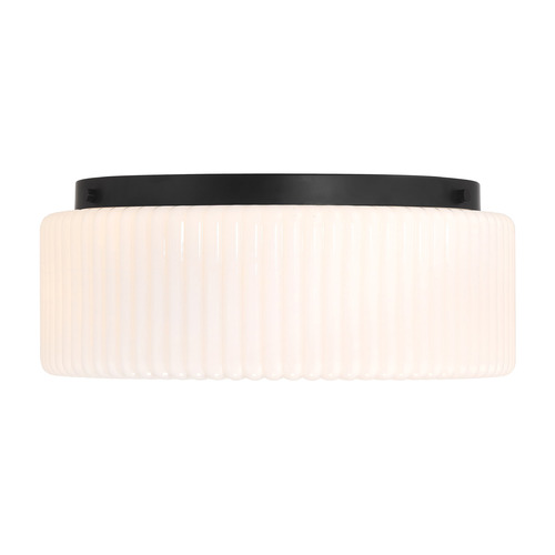 Savoy House Lighting Edgemont Matte Black Flushmount Light