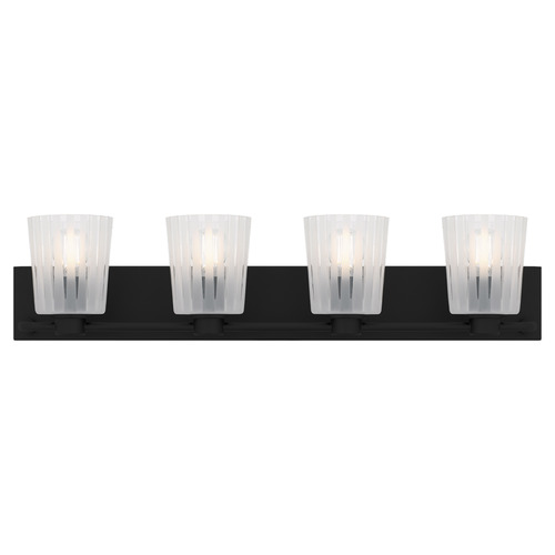 Quoizel Lighting Quoizel Lighting Gray Matte Black Bathroom Light RAY8632MBK