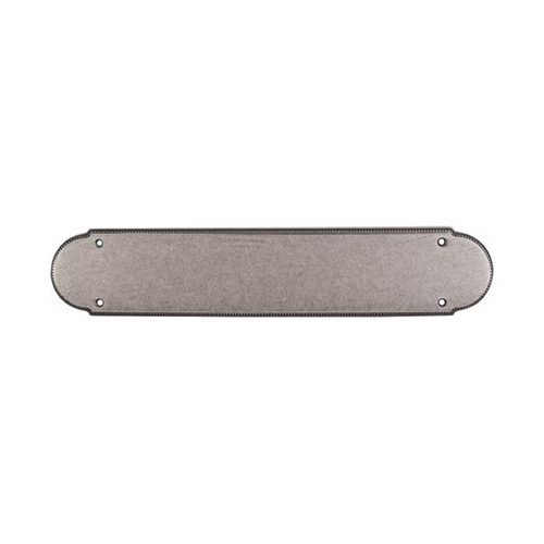Top Knobs Hardware Push Plate in Pewter Antique Finish M893