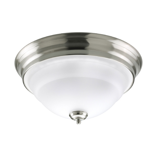 Progress Lighting Torino 14.63-Inch Flush Mount in Brushed Nickel by Progress Lighting P3184-09