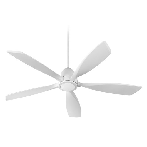 Quorum Lighting Holt 56-Inch LED Fan in Studio White by Quorum Lighting 66565-8