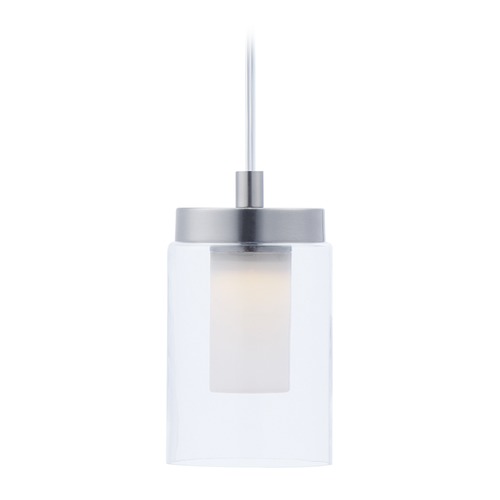 Mod Satin Nickel LED Mini Pendant by Maxim Lighting