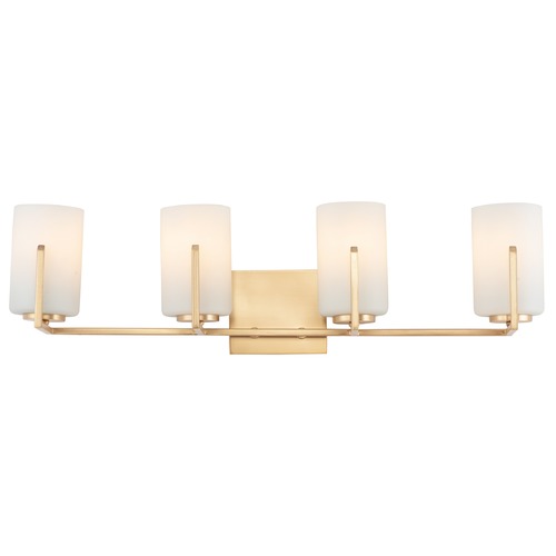 Dart Satin Brass Bathroom Light by Maxim Lighting
