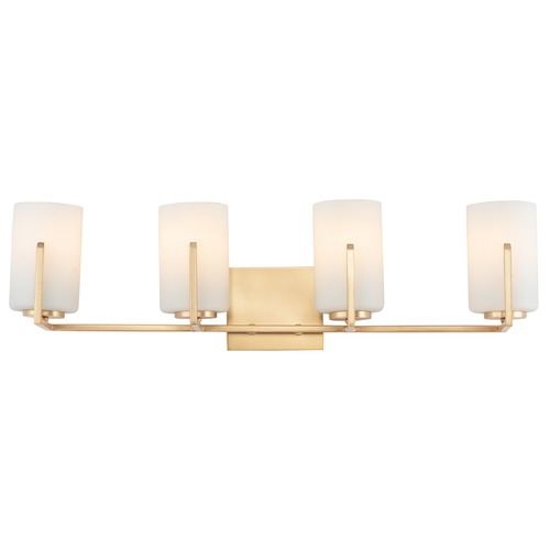 Maxim Lighting Dart Satin Brass Bathroom Light by Maxim Lighting 21284SWSBR