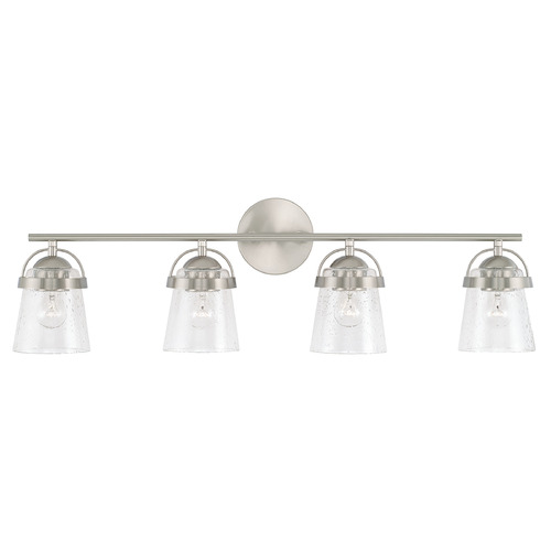 Madison 32.5-Inch Vanity Light in Brushed Nickel by HomePlace Lighting