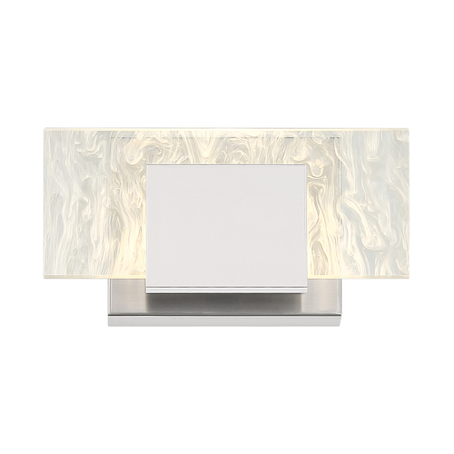 Kasha 9-Inch LED Wall Sconce in Chrome by Eurofase Lighting