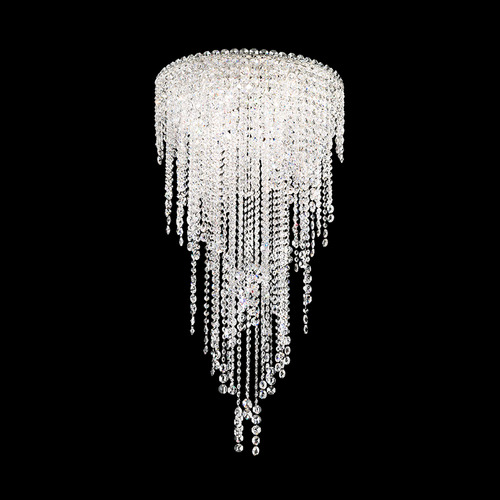 Schonbek Worldwide Lighting Chantant Polished Stainless Steel Pendant Light