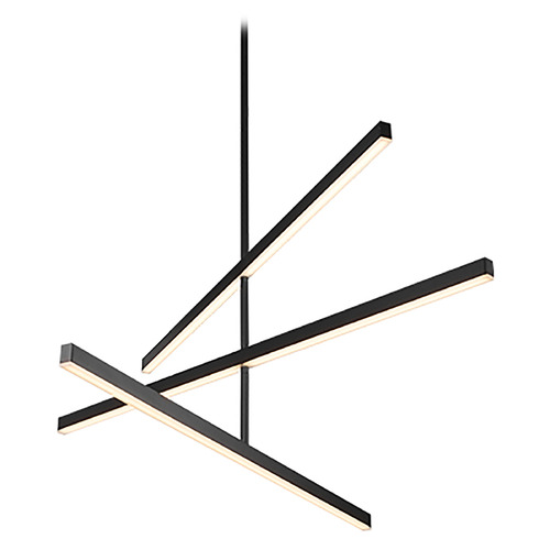 Kuzco Lighting Kuzco Lighting Vega Black LED Chandelier CH10345-BK-UNV