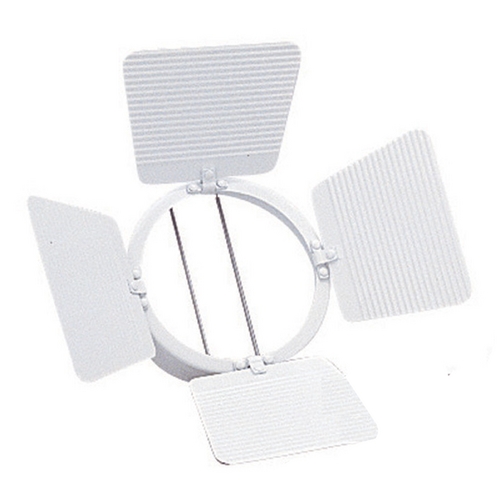 WAC Lighting White Barn Door for 178 or 188 Track Head