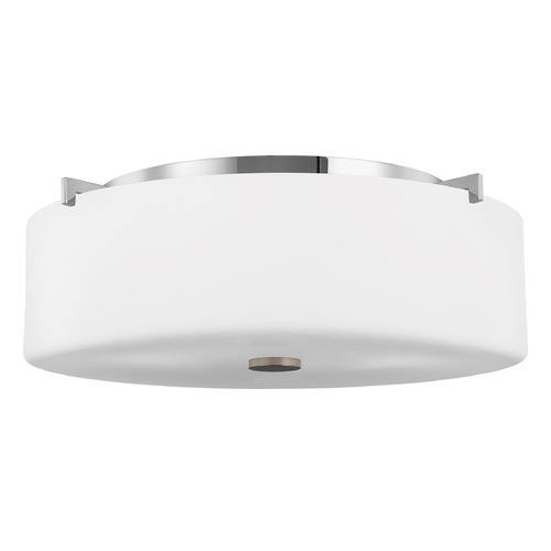 Sunset Drive Chrome Flush Mount by Generation Lighting