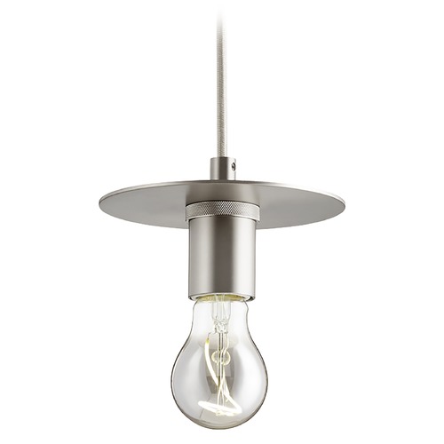 Quorum Lighting Satin Nickel Mini Pendant by Quorum Lighting 822-65