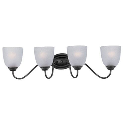 Maxim Lighting Stefan Black Bathroom Light