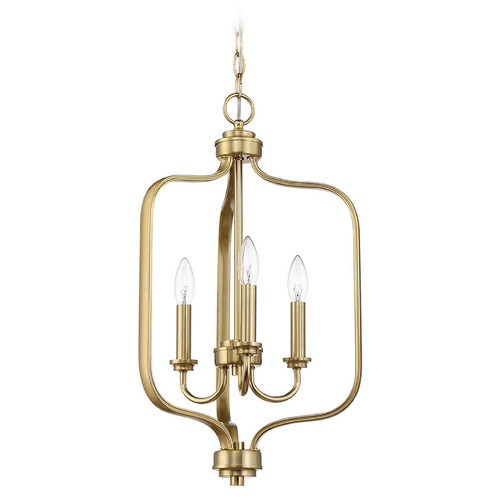 Bolden Satin Brass Pendant by Craftmade Lighting