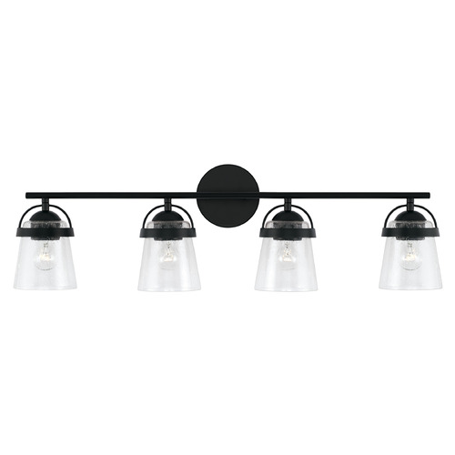 Madison 32.5-Inch Vanity Light in Matte Black by HomePlace Lighting