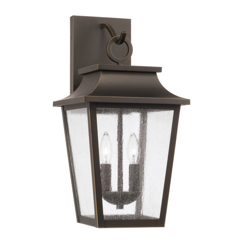 Capital Lighting Chandler Oiled Bronze Outdoor Wall Light