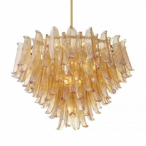 Metropolitan Lighting Regent 17-Light Chandelier in Legacy Brass by Metropolitan N1999-A-732