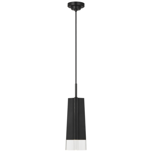 Visual Comfort Signature Collection Matcha LED Mini Pendant in Bronze by Visual Comfort Signature TOB5660BZ-CG