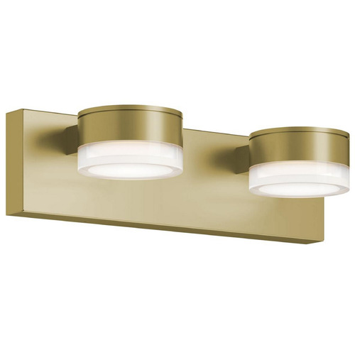 AFX Lighting Afx Lighting Emma Light Antique Brass LED Bathroom Light EMAV1604LAJUDLB