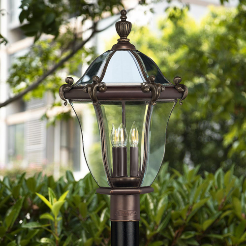 Hinkley San Clemente 22.25-Inch Outdoor Post Light in Copper Bronze by Hinkley Lighting 2441CB