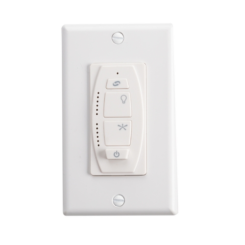 Kichler Lighting Six-Speed DC Full Function Wall Control in Ivory by Kichler Lighting 370036IVTR